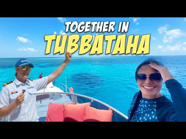 Surprised my future wife with Yacht trip to TUBBATAHA - (we saw TIGER SHARKS)