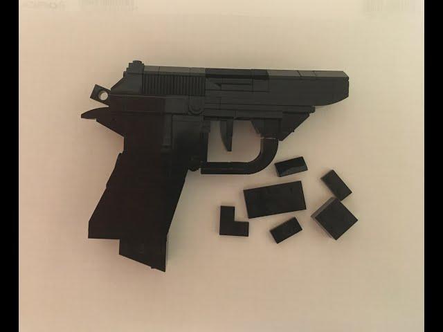 lego Walther PPK instructions