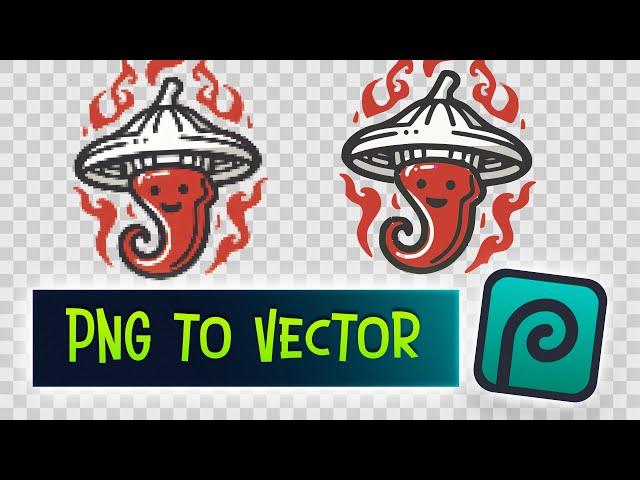 How To Convert PNG to Vector SVG for Free using Photopea