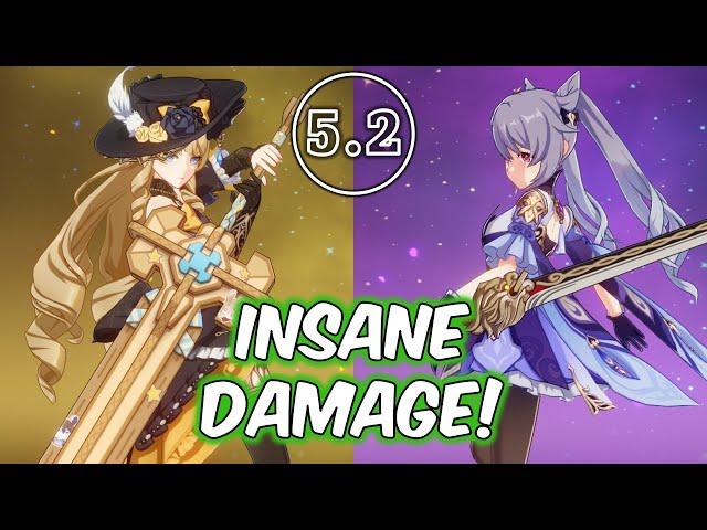 Navia & Keqing | Spiral Abyss 5.2 Floor 12 | Full Star Clear