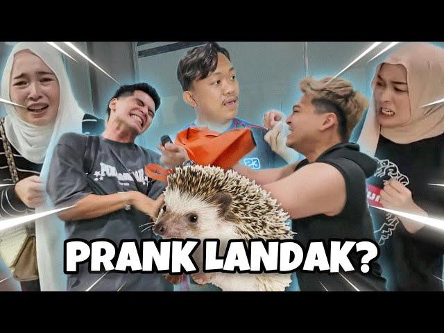 PRANK PEGANG LANDAK !! TERKEJUT BERUK! BILA TAHU!!