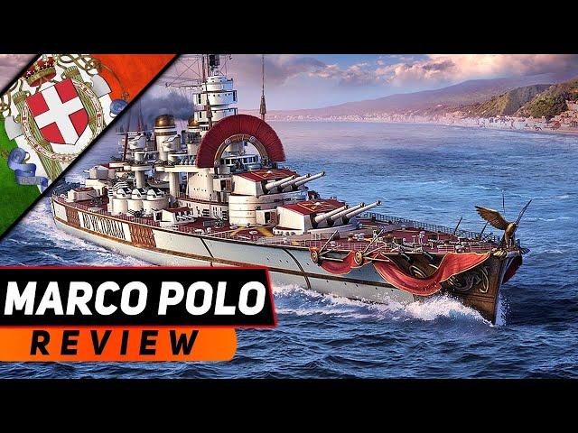 ЛИНКОР MARCO POLO! А ТЫ ТОЧНО ПРЕМ ЛИНКОР? WORLD OF WARSHIPS