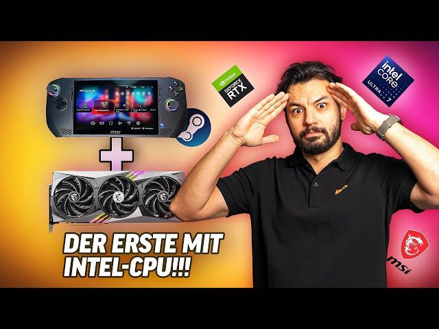 MSI Claw Hands-On & Benchmarks – Das kann der Intel Handheld