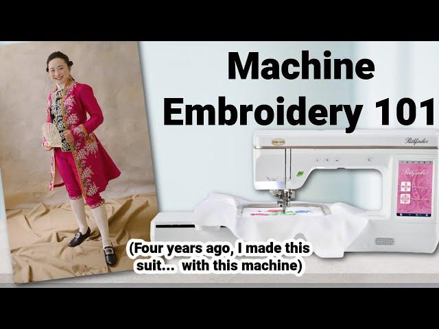 Beginner's Guide to Machine Embroidery || Selecting, Buying, Setting up and Using your machine