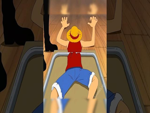 One Piece: Luffy Trapped Like a Mouse! #anime
