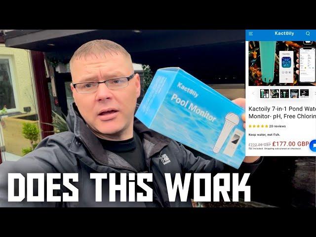 I WAS SHOCKED WITH THE RESULTS**WATER TEST KIT FOR KOI PONDS**NEW 7 IN 1 KACTOILY**