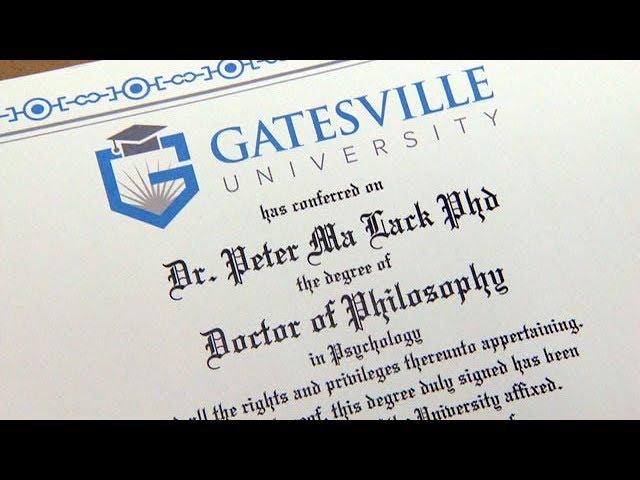 Fake degrees: Exposing Canadians with phoney credentials (Marketplace)