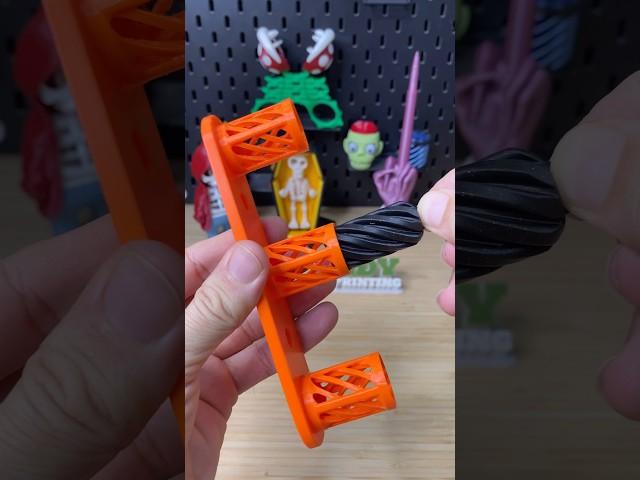 3D Printed Impossible Passthrough Key Hanger