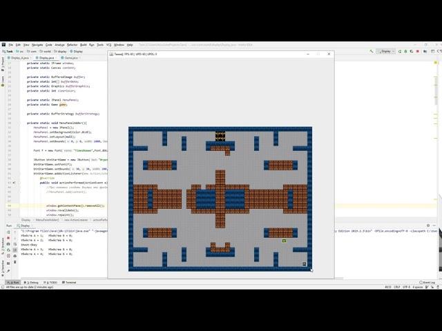 Игра танчики на чистом Java