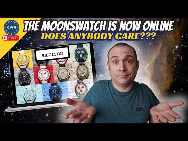 Moon Swatch available online… who cares?