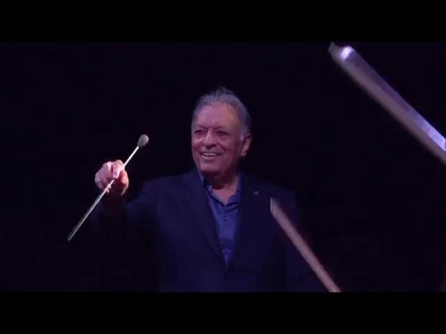 Radecki marš, Beogradska filharmonija i Zubin Mehta, Pikinik na Ušću