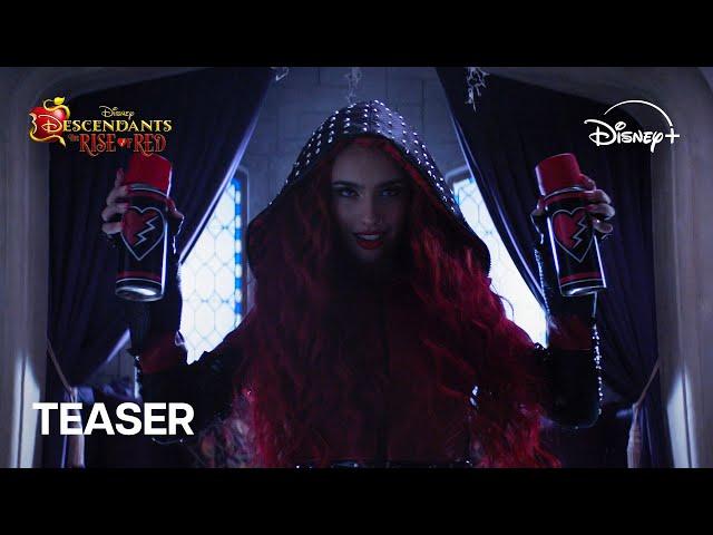 Descendants: The Rise Of Red | Teaser: Paint It Red | Disney+