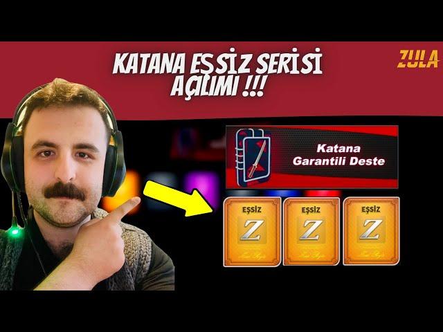 TR'DE İLK KATANA EŞSİZ DESEN GARANTİLİ DESTE AÇILIMI ZULA!!!