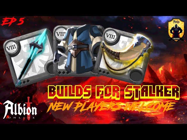 BUILDS FOR NEW PLAYERS IN CD-STALKER - Episode Nº5 - BEST FROST 1 vs 1 - Albion Online!
