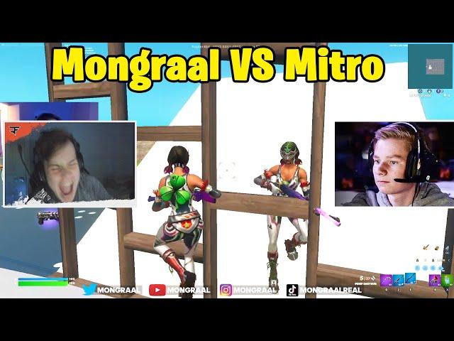 Mongraal VS Mitro 1v1 NOSTALGIC Buildfights!