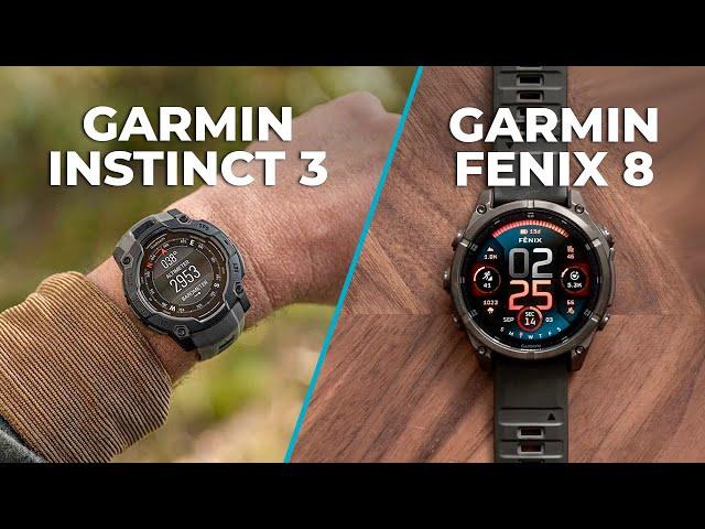 Garmin Instinct 3 vs Garmin Fenix 8 - Which One Should You Choose?