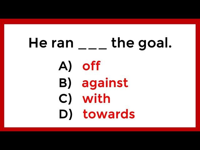 English Grammar Test ️ Can You Pass This Question? Learn and Improve English Language.