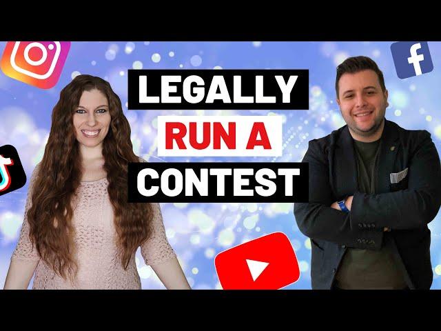 How To Legally Run A Contest Or Giveaway For Your Brand On Social Media (Lawyer Tony Iliakostas)