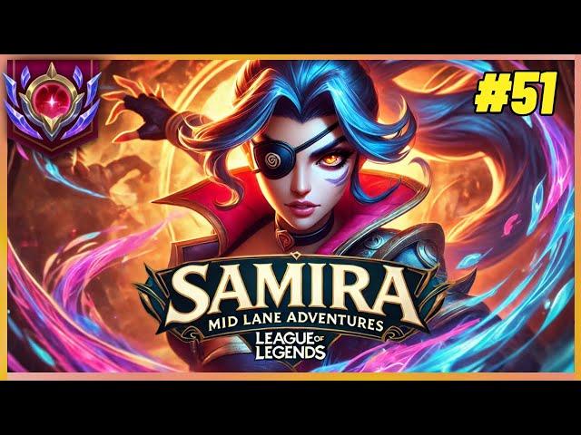 Samira Mid Lane Adventures #51 | Diamond Ranked Samira vs Sylas – 22 Kills & Teemo ADC Troll!