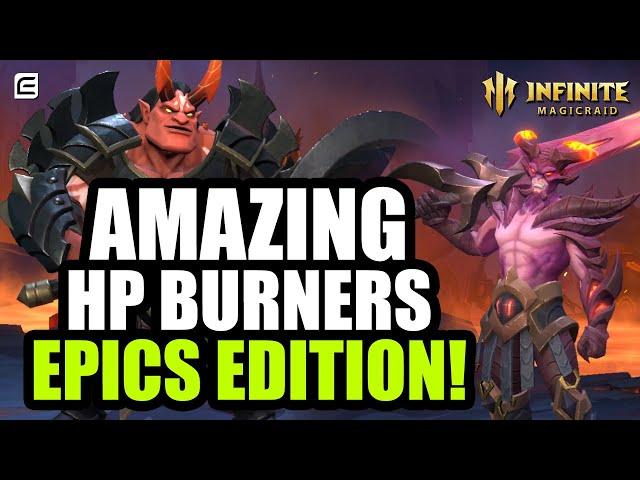 Infinite Magicraid | Epic HP Burn Heroes Unleashed - How Good Are They?