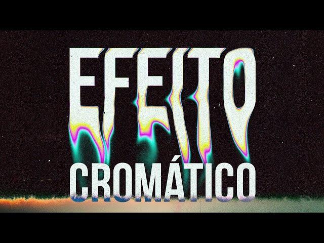 Efeito de texto cromático derretendo no Photoshop - Tutorial passo a passo + Download grátis