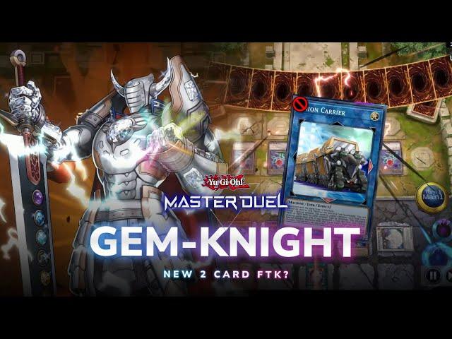 GEM KNIGHT POST UNION CARRIER BAN⁉️ My Experience - Yu-Gi-Oh! Master Duel