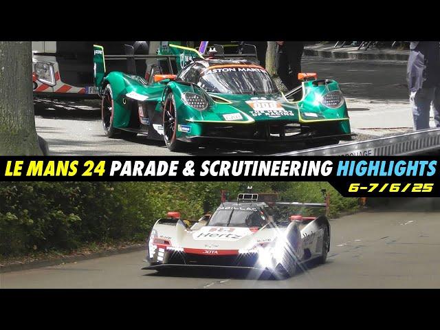 24 Hours of Le Mans Highlights/Pure Sound, Scrutineering & City Parade, 6 - 7/6/25