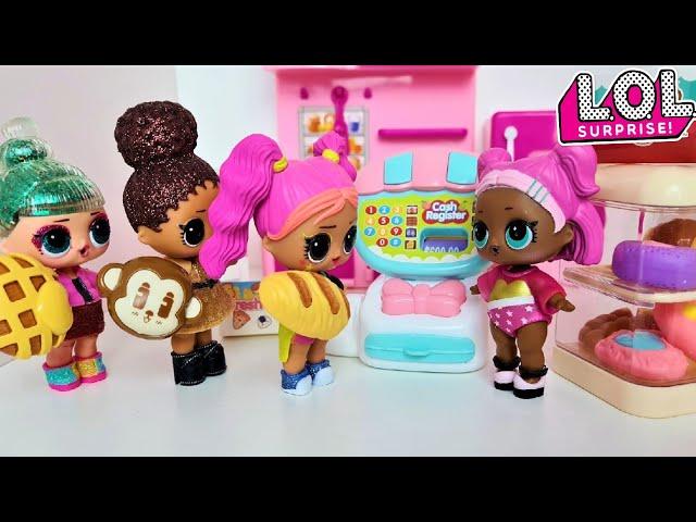 OPENED A BAKERY IN LOL TOWN! DOLLS LOL LOL surprise cartoons Darinelka