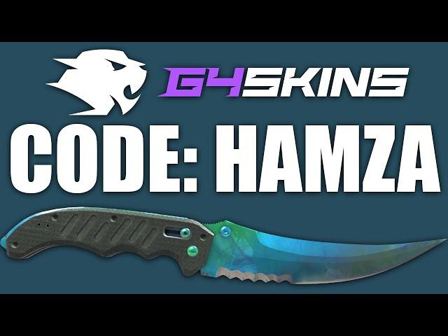 NON-STOP  G4skins Promo Code 2025: HAMZA