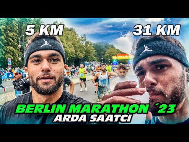 VIEL DAZU GELERNT… | Berlin Marathon 23 - Arda Saatci