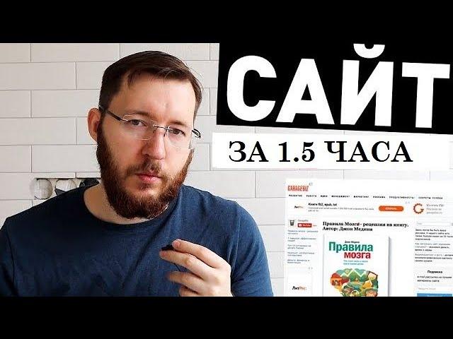 Как Создать Сайт на WordPress за 1.5 часа! Пошаговая инструкция