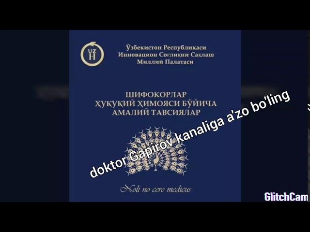 Doktor Gapirov.. тиббиёт оламида революция..