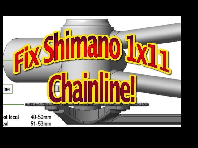 How to fix Shimano XT M80001x11 chainline backpedal. Починить Шимано XT чейнлайн