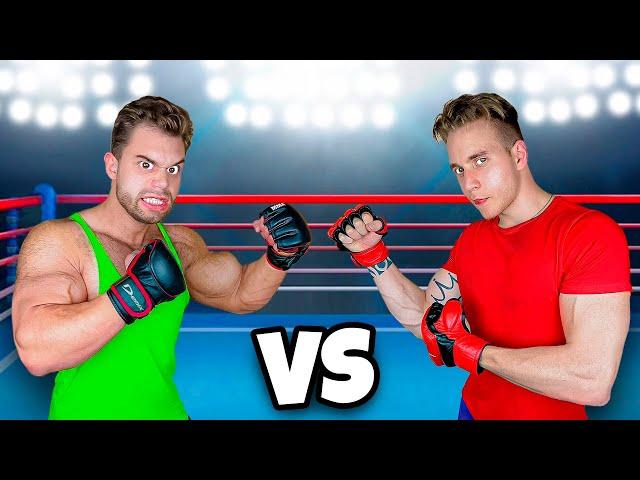 Качок VS Самый Сильный Человек в Мире! *Алекс Против Макса*