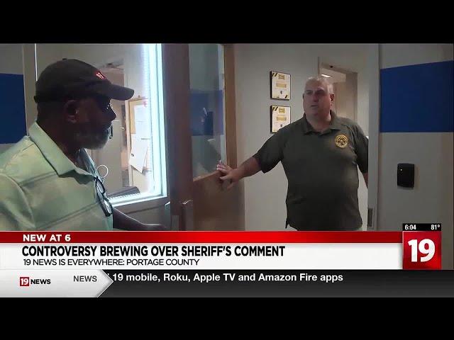 Portage County sheriff says ‘write down all the addresses’ of Harris-Walz supporters