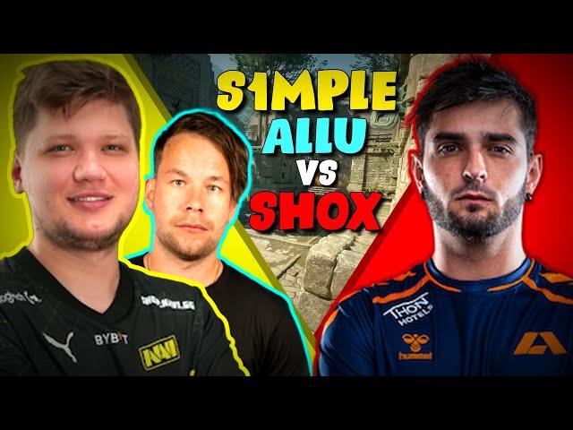 S1mple and Allu vs Shox - FPL CS2 Stream Battles