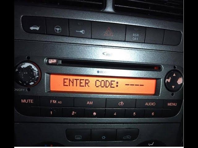 FIAT 199 MP3 RADIO CODE FREE. SERIAL NUMBER PART NUMBER,