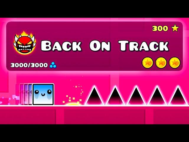 Усложняю Back On Track до экстрим демона в Geometry Dash