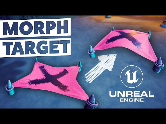 Déformer des objets avec le Morph Target dans Unreal Engine 5 (et Blender)