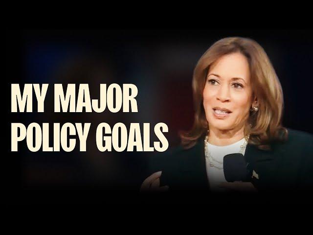 Kamala Harris on Her Policy Goals and Working Across the Aisle | CNN's Presidential Town Hall