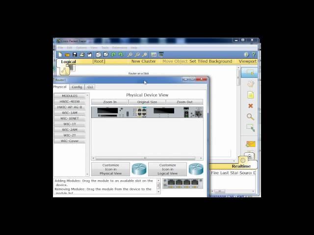 Configure Subinterfaces and 802.1Q Inter-VLAN routing for the Cisco CCNA