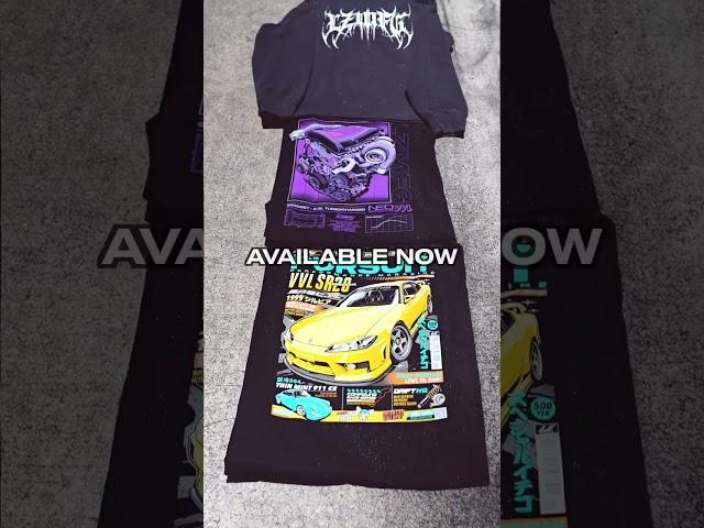 S15 SR20 merch is here - and metal hoodies are back in a new colorway
