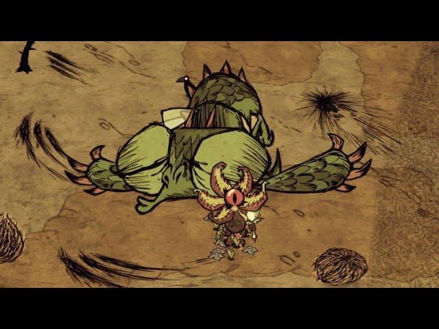 Wormwood Rework is Insane!!! (KIlling Dragonfly in 13s) Don't Starve Together | BETA