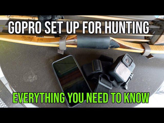 Gopro Settings And Set Up For Hunting Use