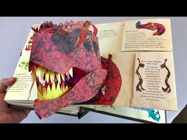 The Definitive Pop-Up Book "Encyclopedia Prehistorica Dinosaurs" by Robert Sabuda & Matthew Reinhart