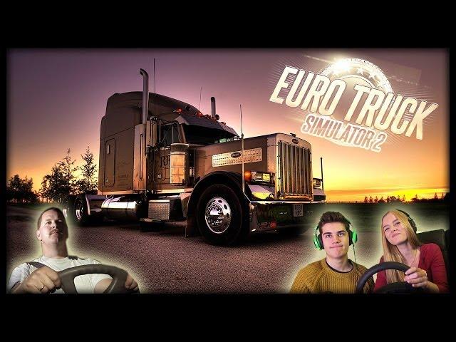 ► Eurotruck Simulator 2 - Žena za volantom! [GoGoManTV] w/Tina ◄