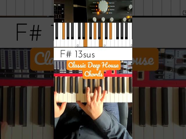 Classic Simple Deep House Chords #deephousechords