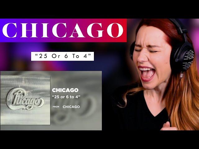 First Time Hearing Chicago! Vocal ANALYSIS to "25 or 6 To 4" !!!