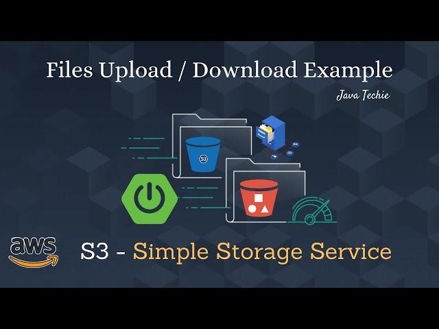 Spring Boot With Amazon S3 : File Upload & Download Example | S3 Bucket | JavaTechie