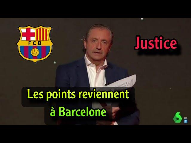 Barcelone reçoit la plus heureuse nouvelle après les mauvaises décisions arbitrales à son encontre !